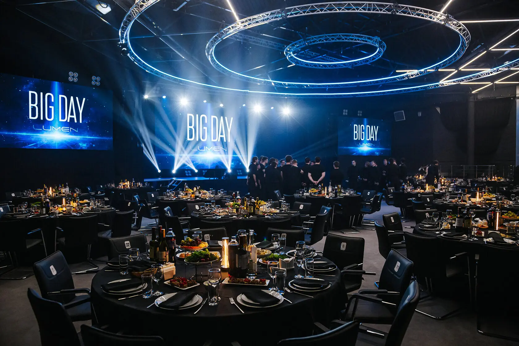 BIG DAY LUMEN touring event environment